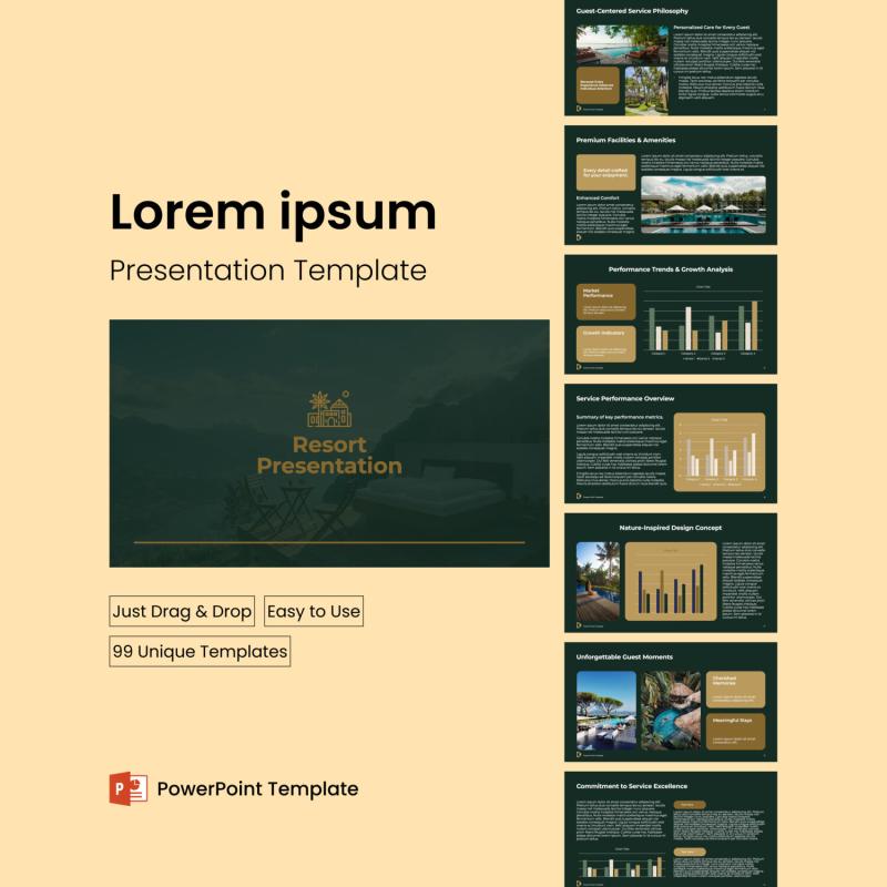 Business Template B - Main Preview